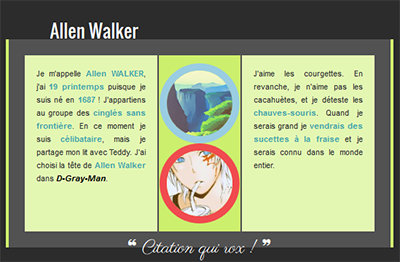 Halloween Allen Walker color's power Présentation