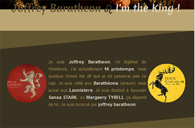 Halloween Game Of Thrones présentation