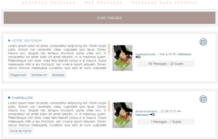 Codage index complet Altered Minds catégories Halloween Forumactif PHPBB2