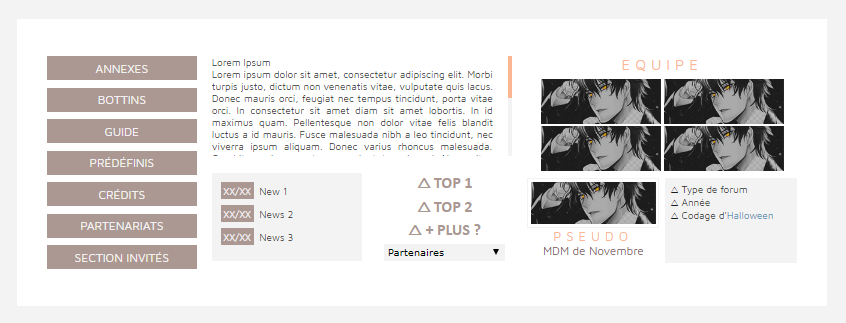 Codage index complet Altered Minds accueil Halloween Forumactif