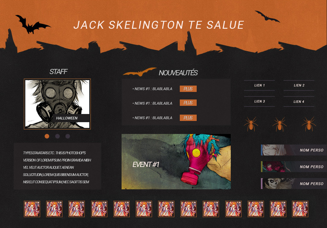 Codage index complet Halloween accueil Halloween Forumactif