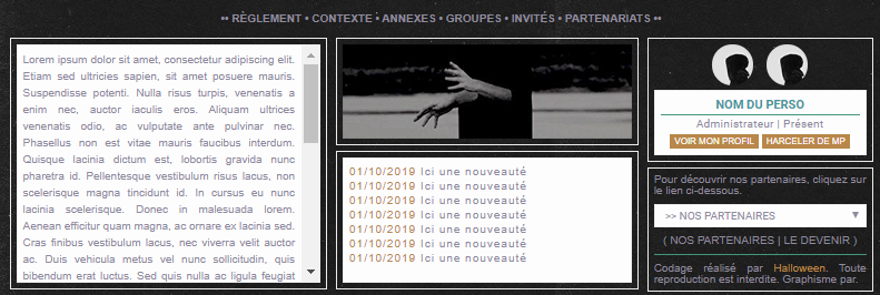 Codage index complet Magical State accueil Halloween Forumactif
