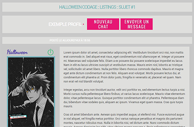 Halloween Profil Fakelove